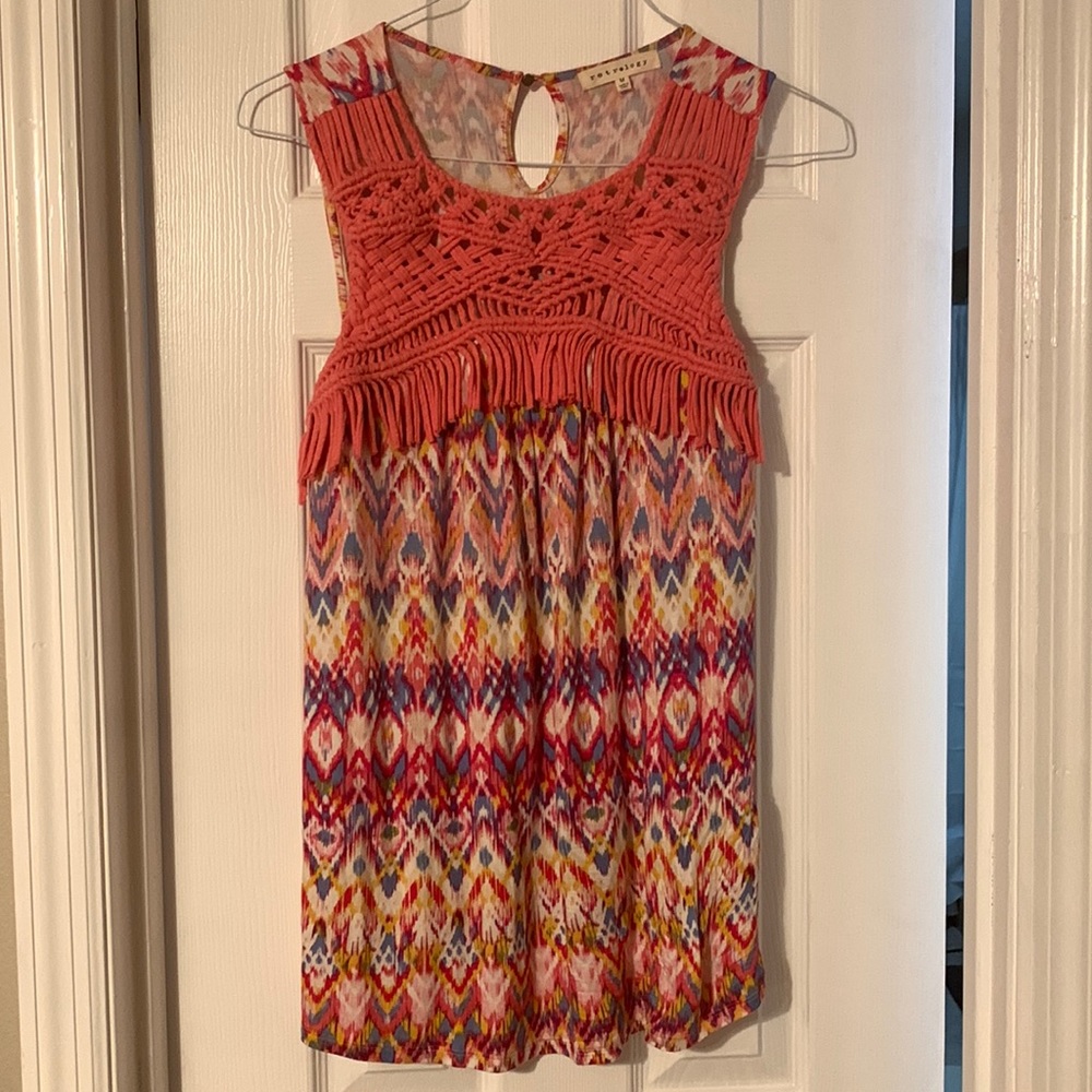 Retrelogy sleeveless top